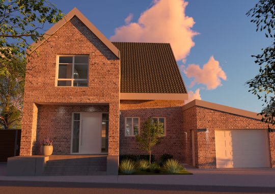 Umbau / Anbau eines Einfamilienhauses in Kevelaer