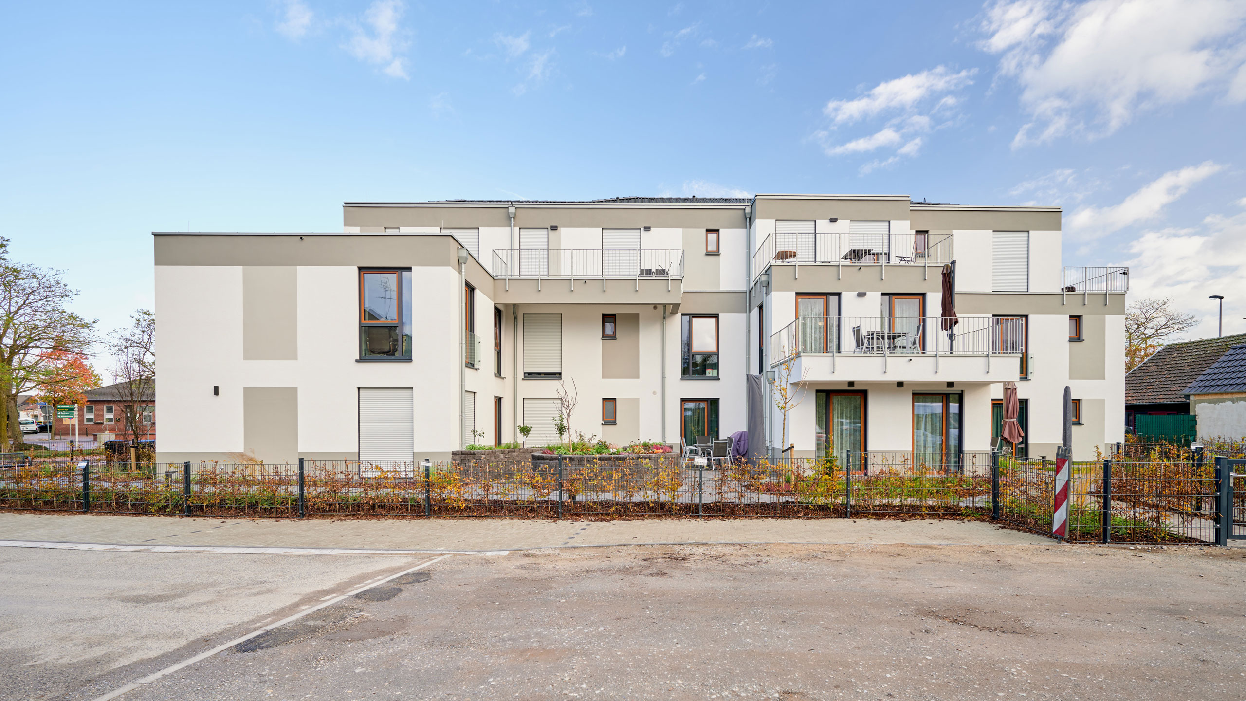 Neubau eines Wohnheimes mit 12 Pflegeplätzen