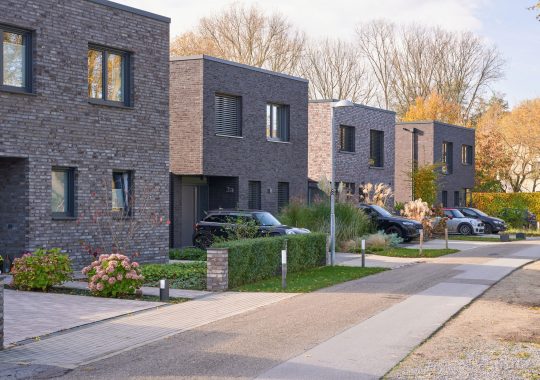 Neubau von 4 freistehenden Einfamilienhäusern in Kevelaer