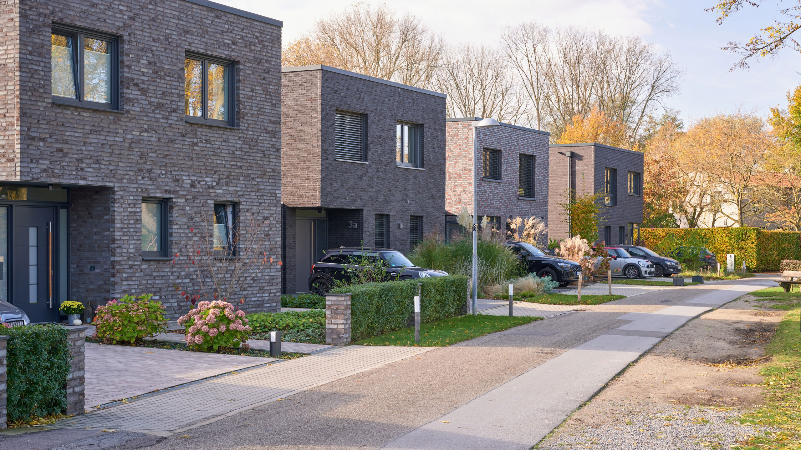 Neubau von 4 freistehenden Einfamilienhäusern in Kevelaer