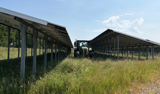 Agri-PV-Freiflächenanlage