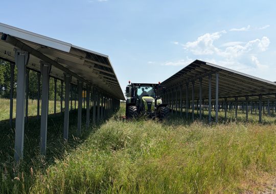 Agri-PV-Freiflächenanlage